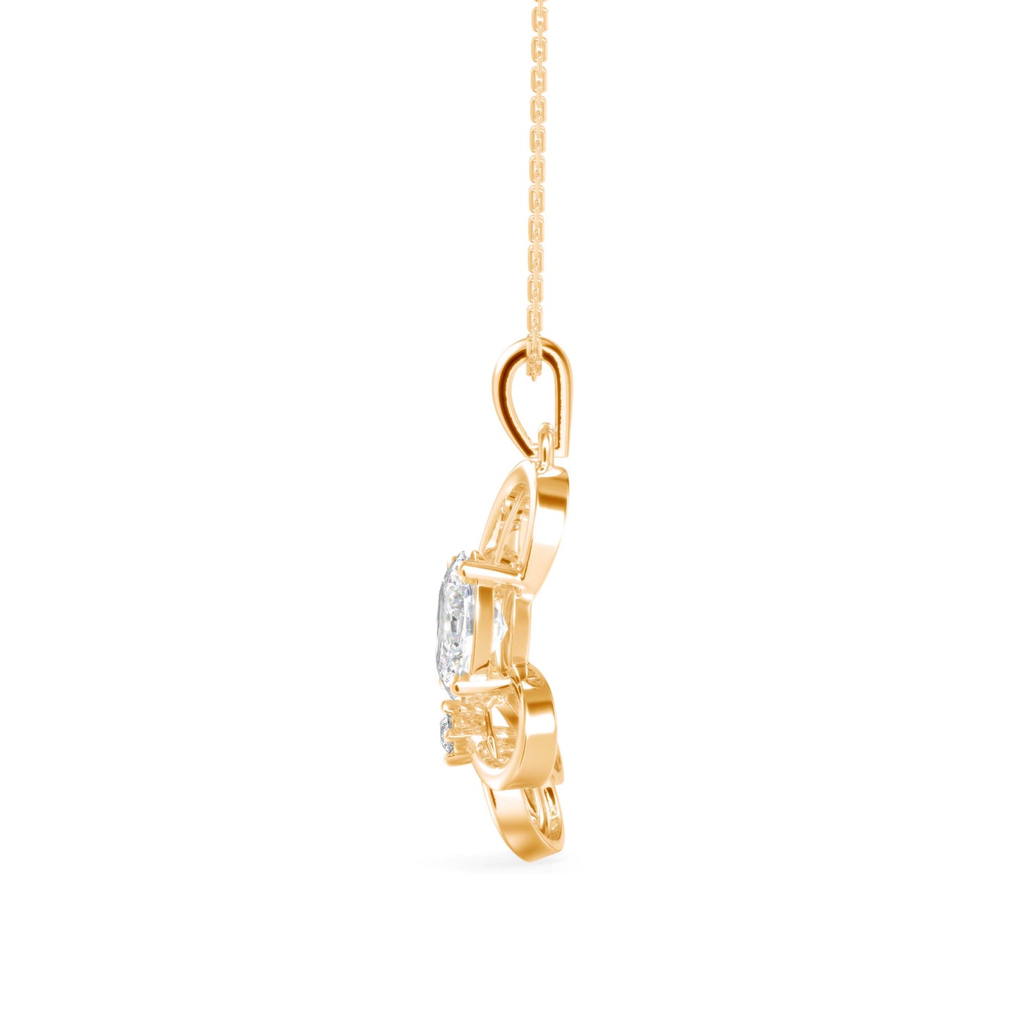 Emblem Diamond Pendant P1238