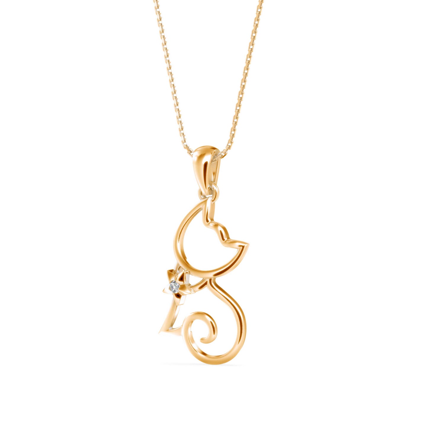 Emblem Diamond Pendant P1274