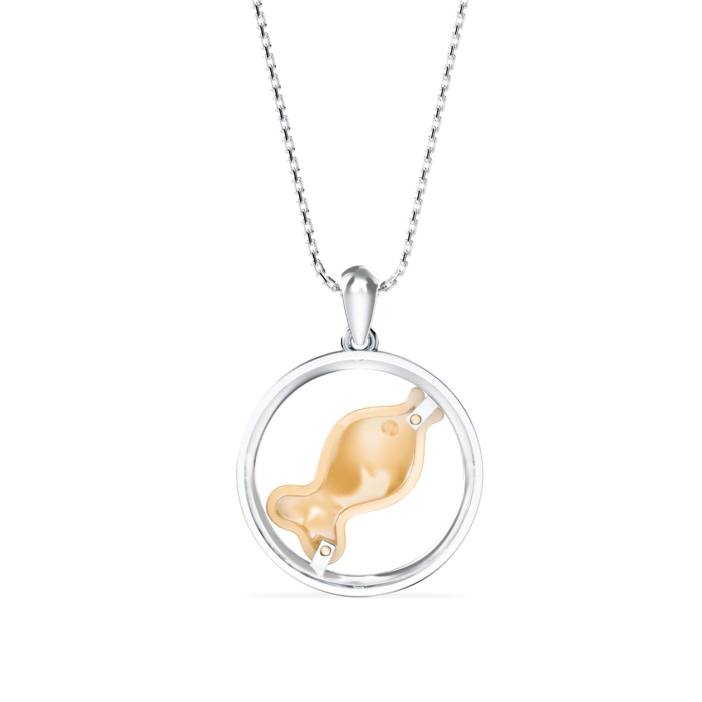 Emblem Diamond Pendant P1298