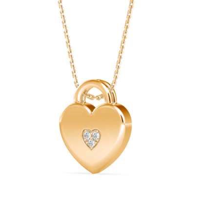 Emblem Diamond Pendant P1214