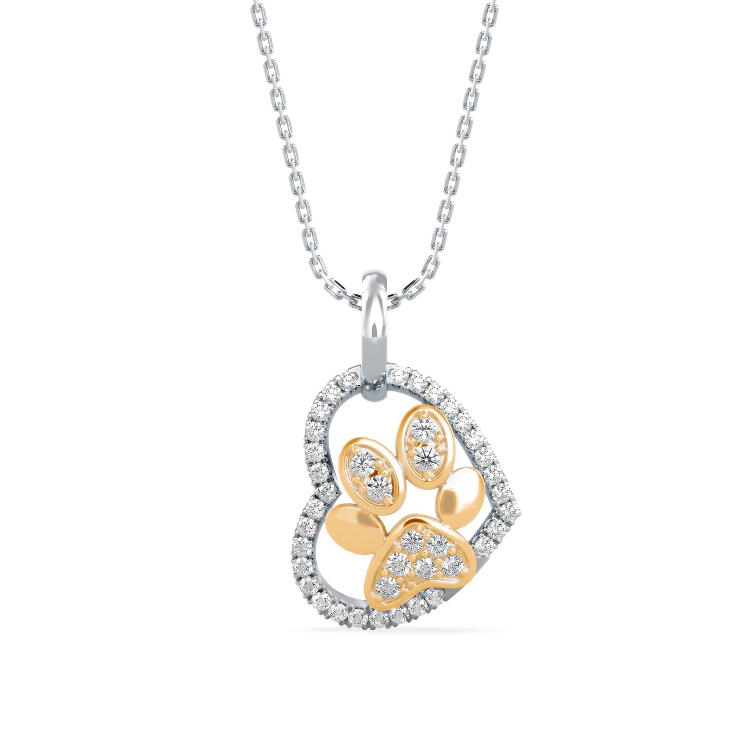 Emblem Diamond Pendant P1224