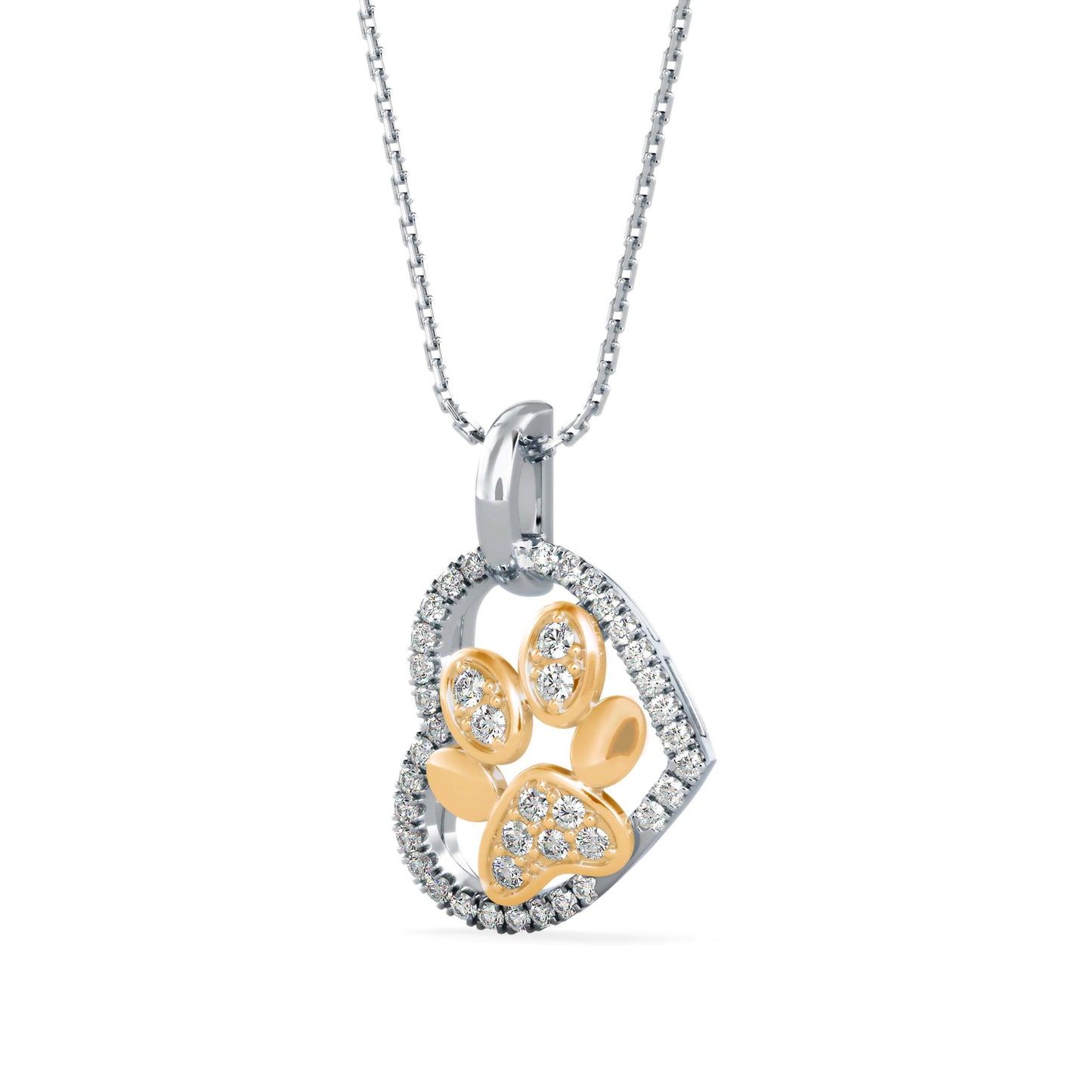 Emblem Diamond Pendant P1224