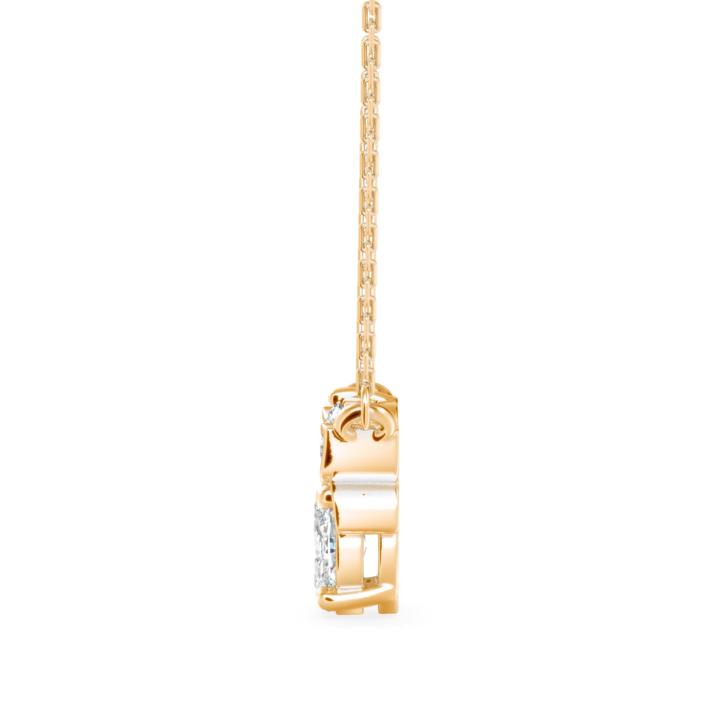 Emblem Diamond Pendant P1227