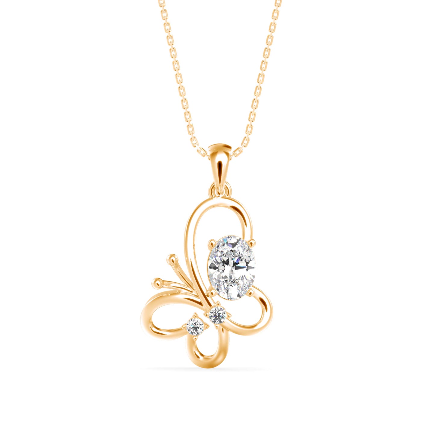Emblem Diamond Pendant P1238