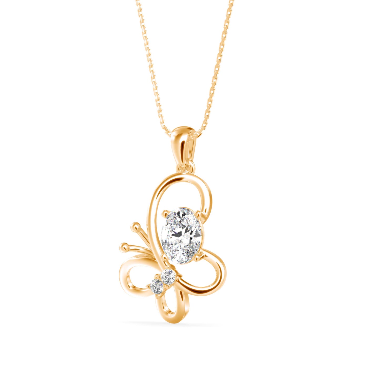 Emblem Diamond Pendant P1238