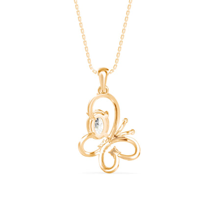Emblem Diamond Pendant P1238