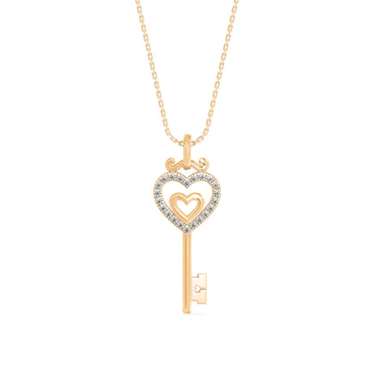Emblem Diamond Pendant P1249
