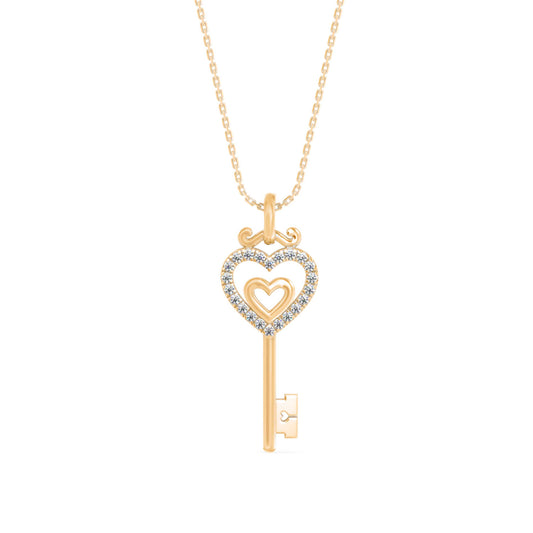 Emblem Diamond Pendant P1249
