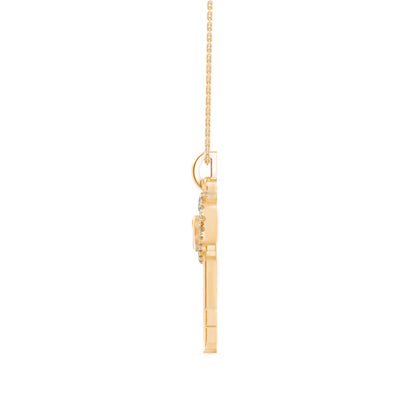 Emblem Diamond Pendant P1249