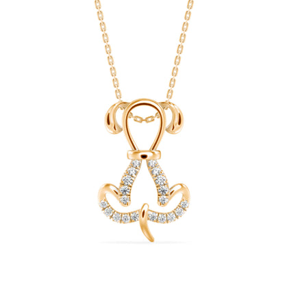 Emblem Diamond Pendant P1264