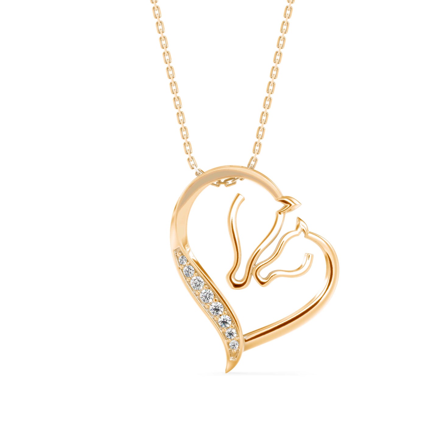 Emblem Diamond Pendant P1272