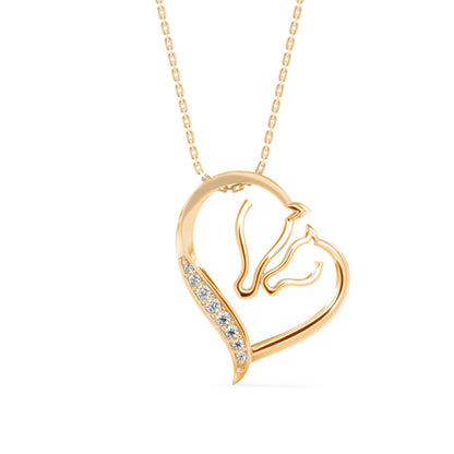 Emblem Diamond Pendant P1272