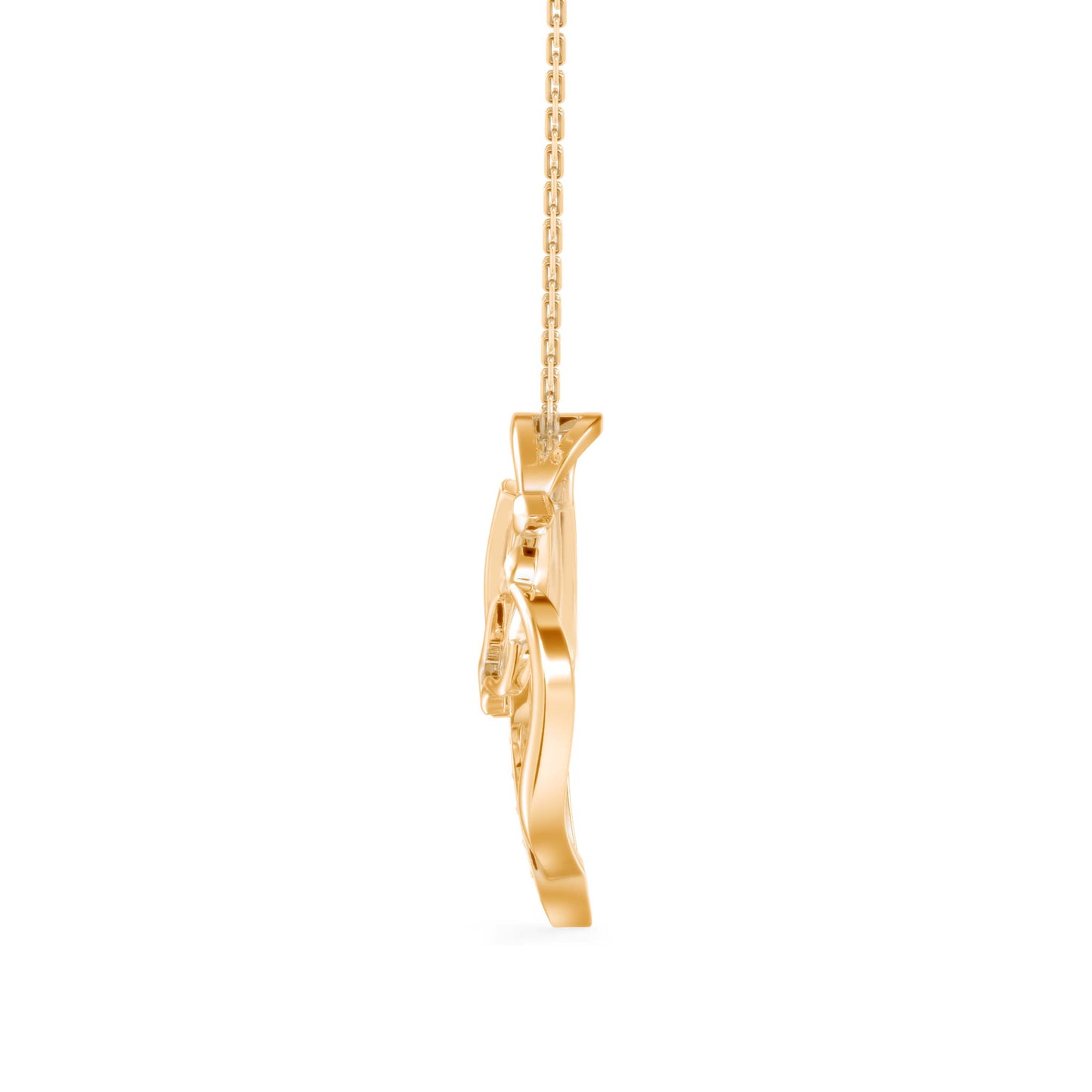 Emblem Diamond Pendant P1272