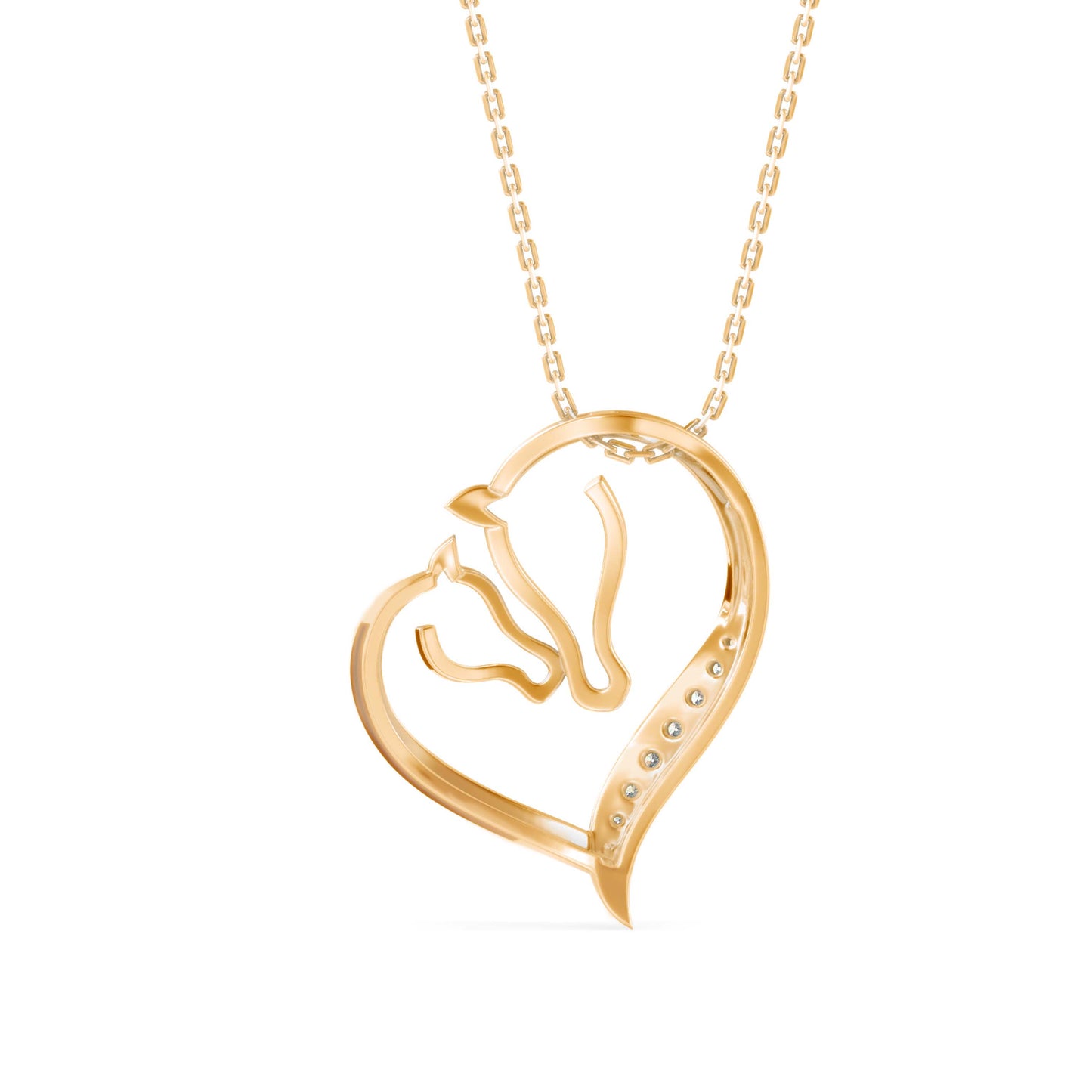 Emblem Diamond Pendant P1272