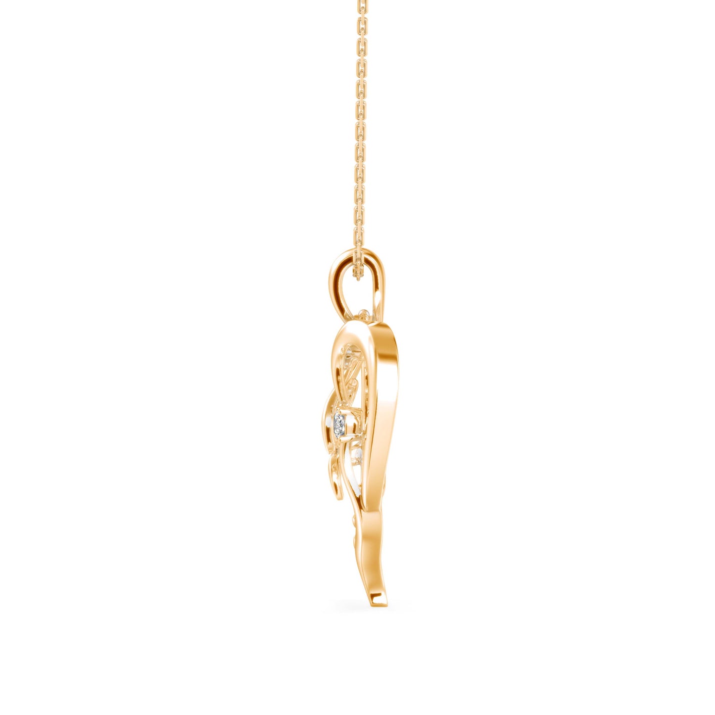 Emblem Diamond Pendant P1273