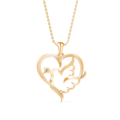 Emblem Diamond Pendant P1273