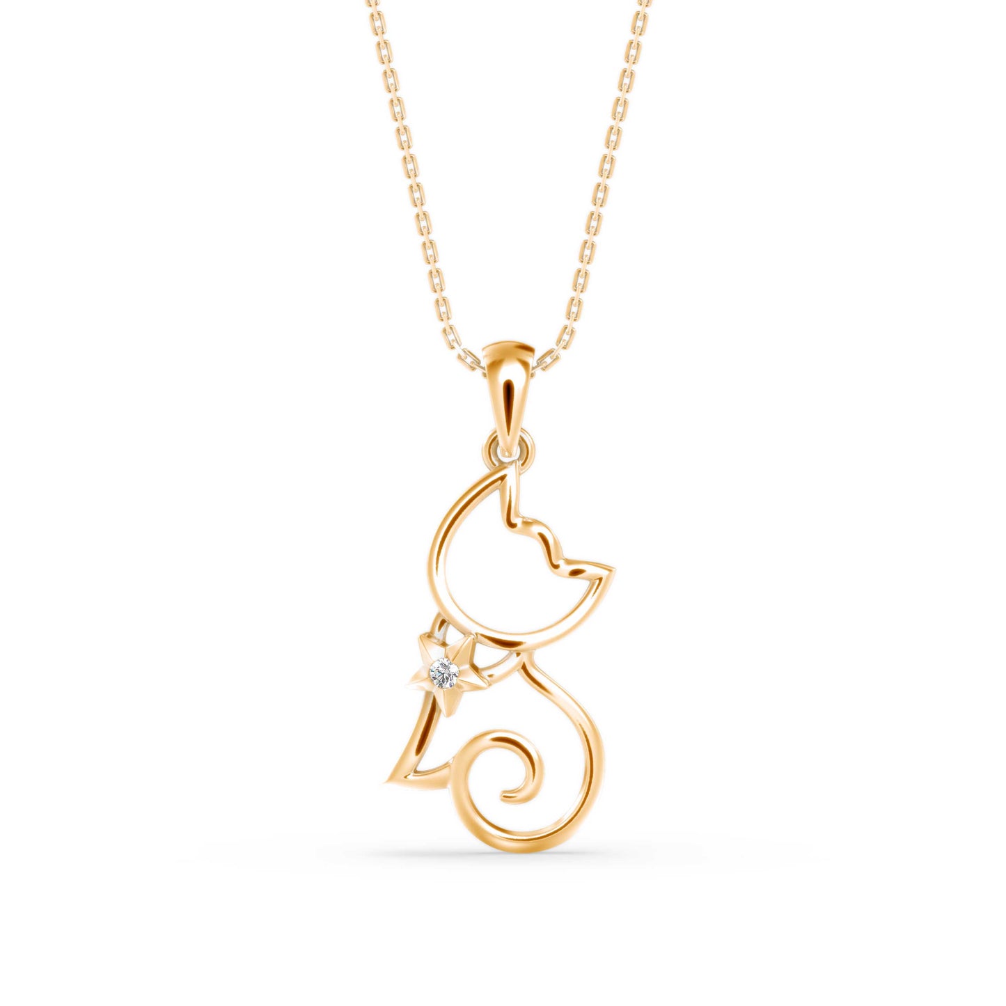 Emblem Diamond Pendant P1274