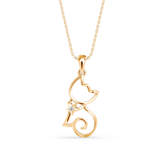 Emblem Diamond Pendant P1274