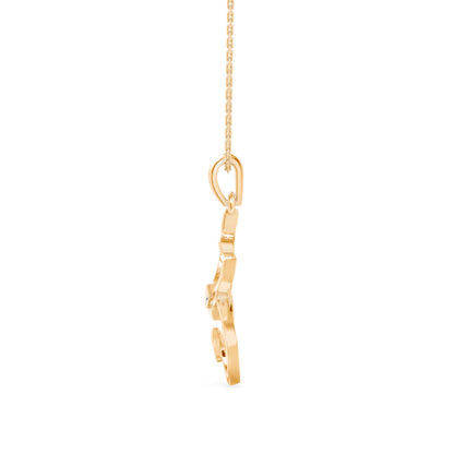 Emblem Diamond Pendant P1274
