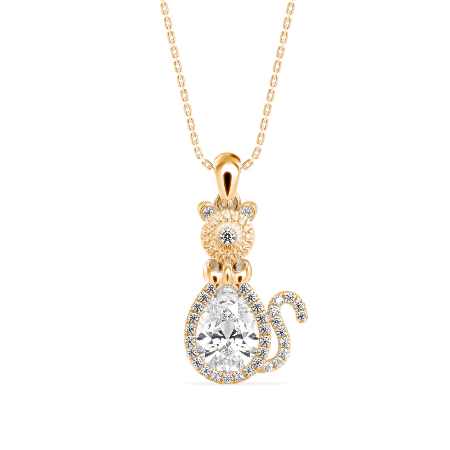 Emblem Diamond Pendant P1277