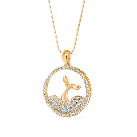 Emblem Diamond Pendant P1281
