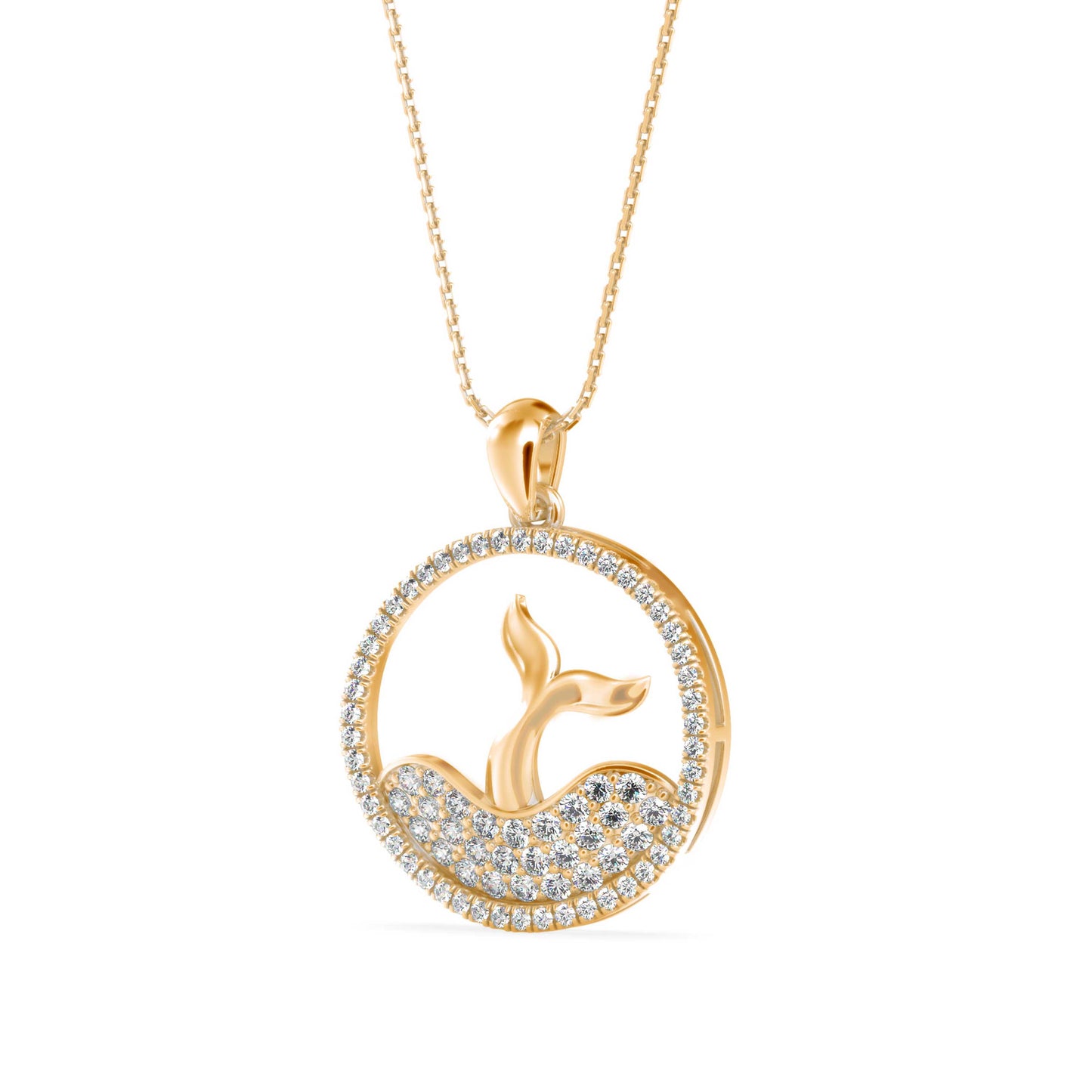 Emblem Diamond Pendant P1281