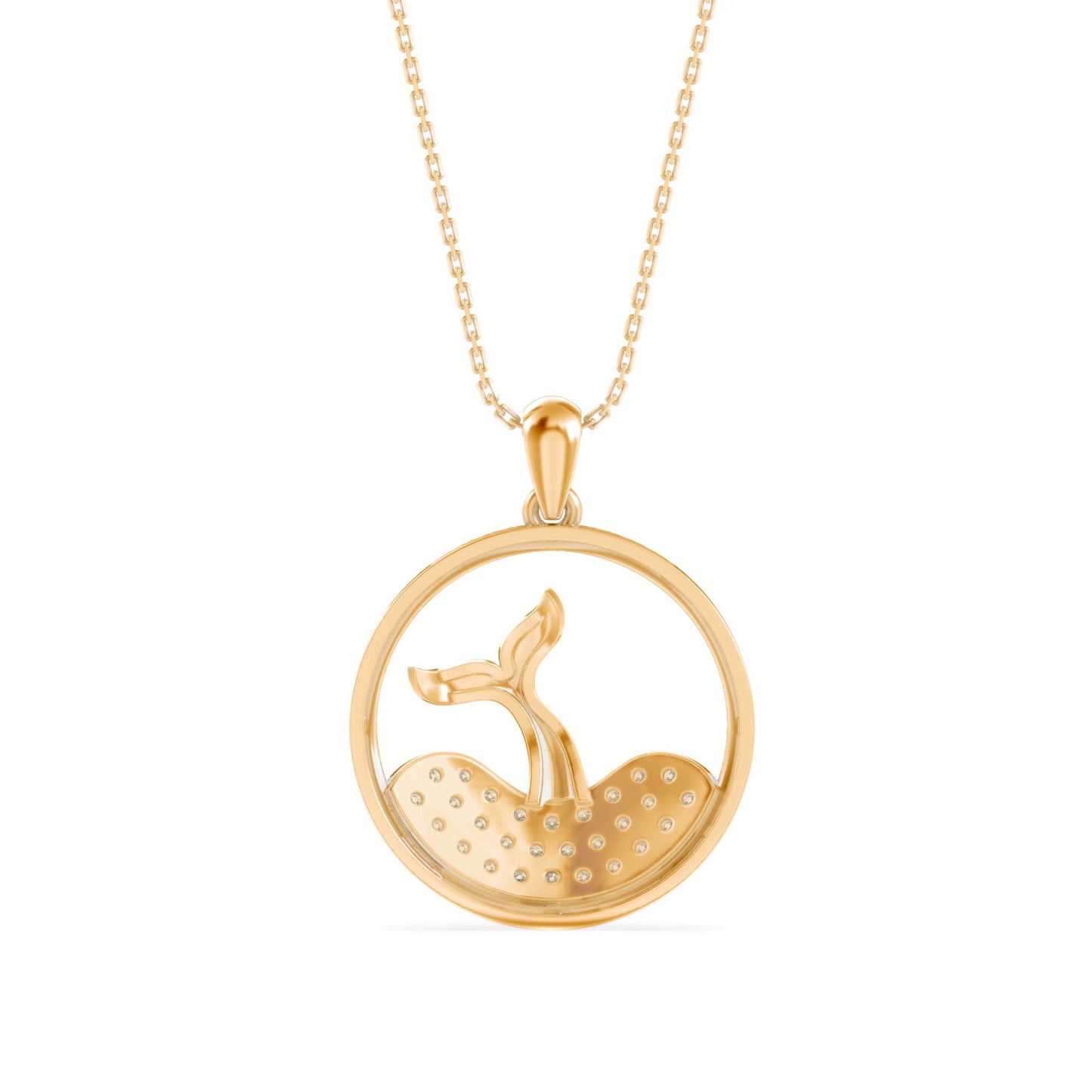 Emblem Diamond Pendant P1281