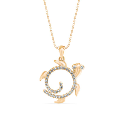 Emblem Diamond Pendant P1282