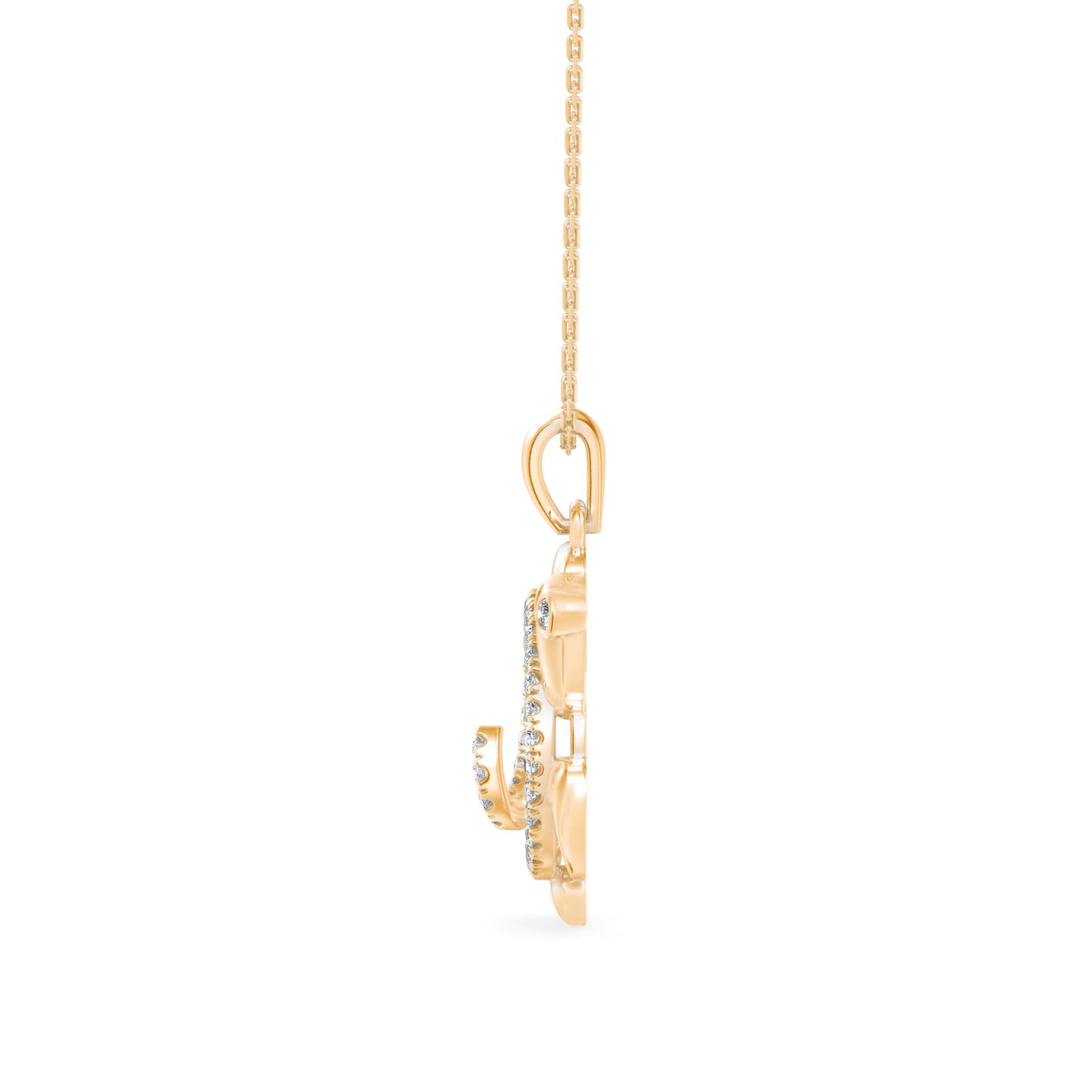 Emblem Diamond Pendant P1282