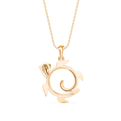 Emblem Diamond Pendant P1282