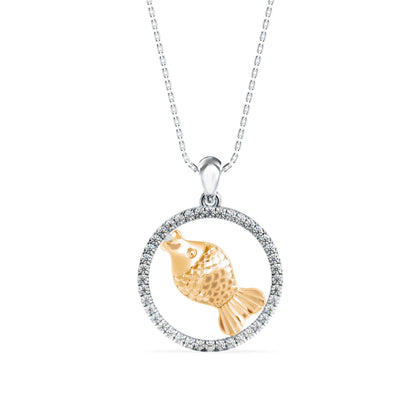 Emblem Diamond Pendant P1298