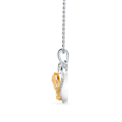Emblem Diamond Pendant P1299